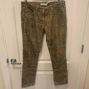 Isabelle Marant Étoile Patterned Corduroy Pants